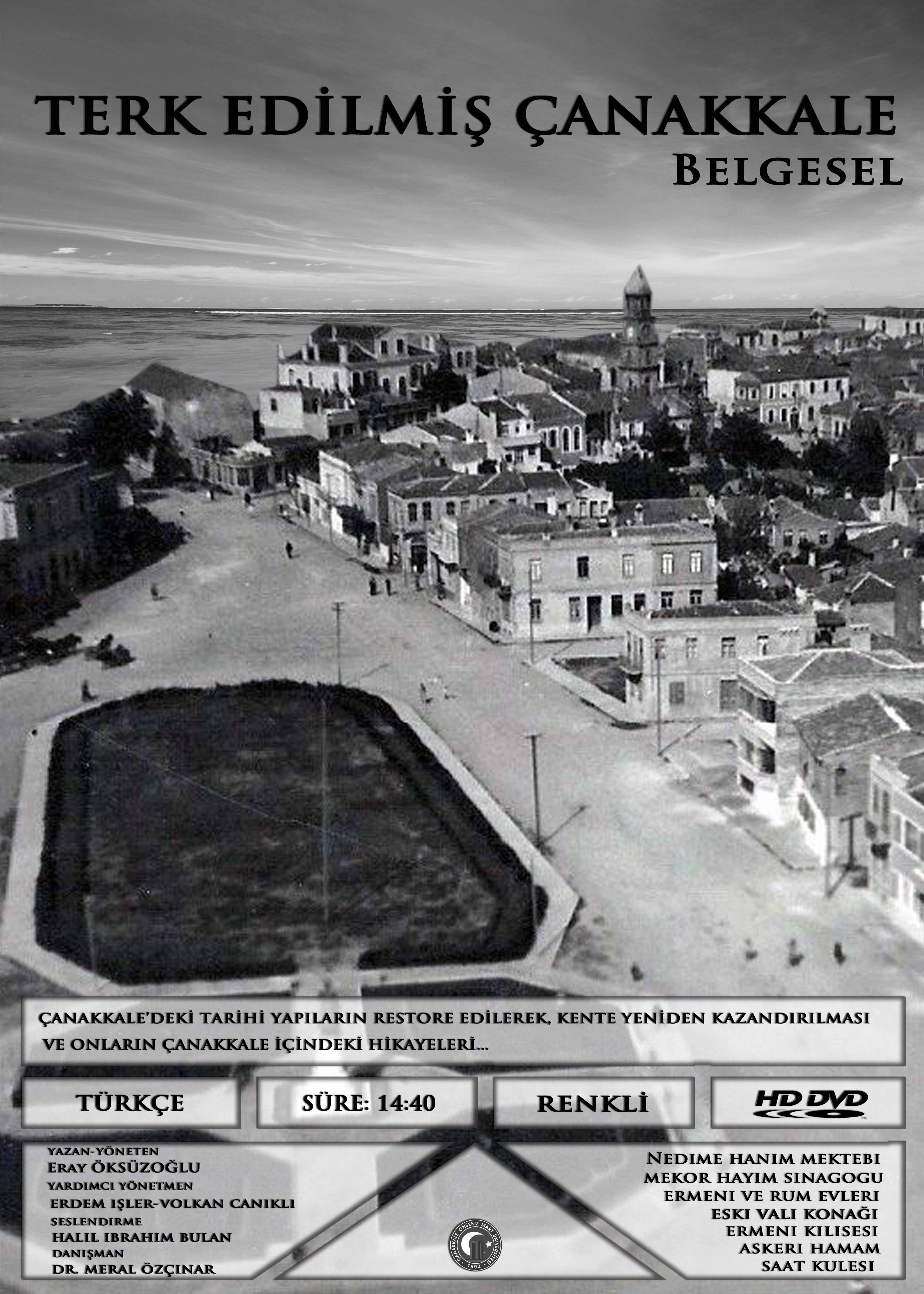 Terk Edilmiş Çanakkale afişi
